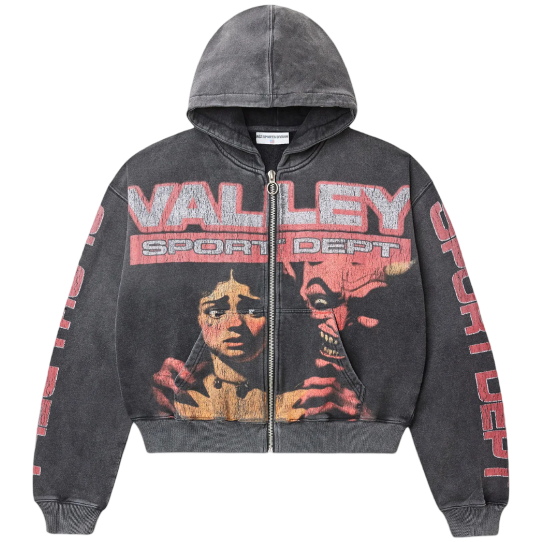 Vale Devils Advocate Zip Up Hoodie (Black)