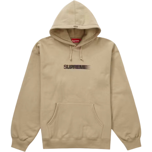 Supreme Motion Logo Hoodie (Dark Tan)