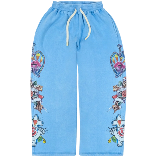 Righteous "Risen King" Sweatpants (Blue)