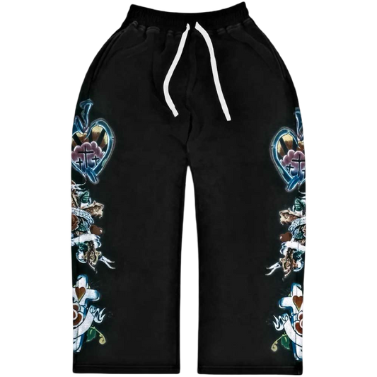 Righteous "Risen King" Sweatpants (Black)