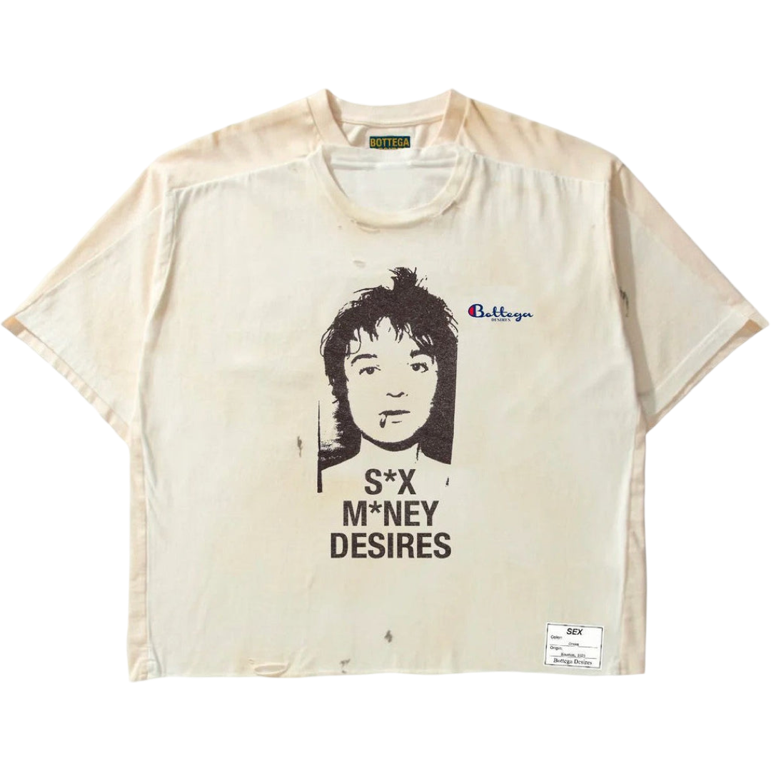 Bottega Desires ‘Sex Sells’ Tee (Cream)