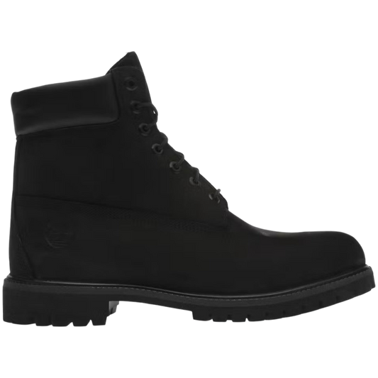 Timberland 6” Black Nubuck Premium Boot