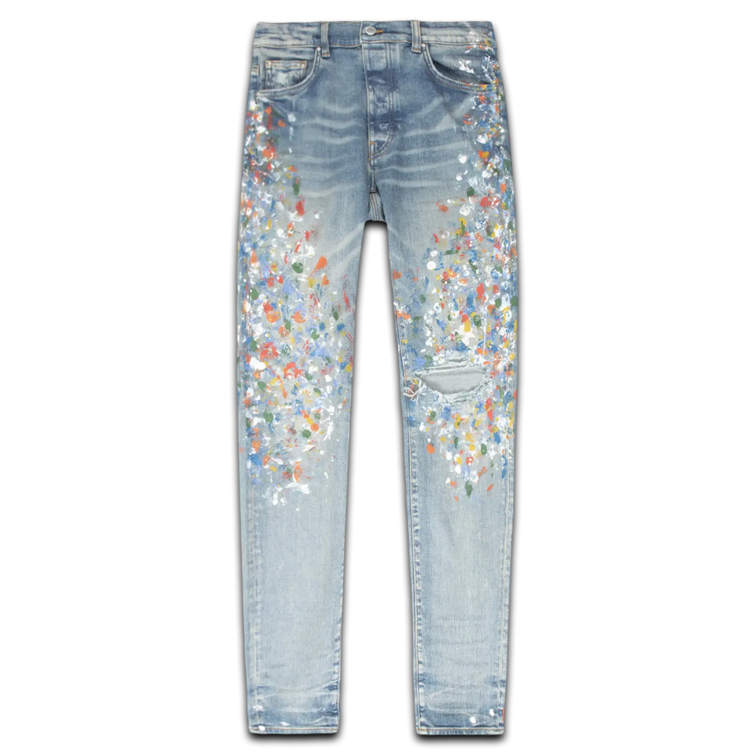 Amiri Skinny Painter Jean (Clay Indigo)