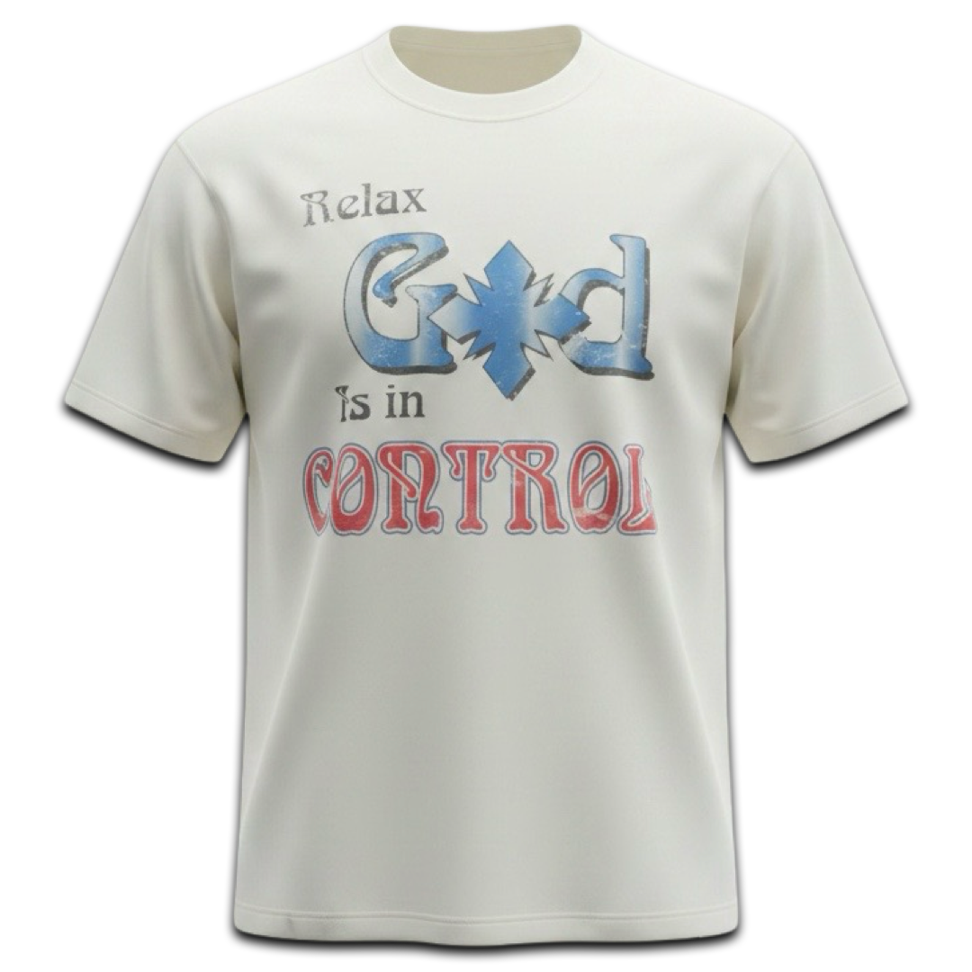 Righteous “God Is In Control” Tee