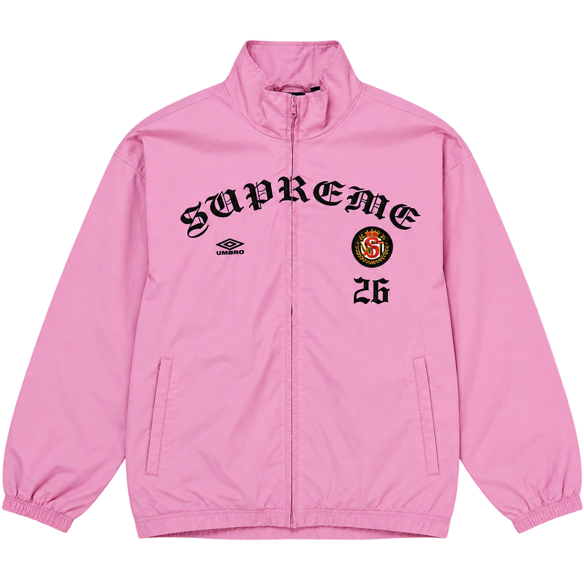 Supreme x Umbro Cotton Ripstop Track Jacket & Pant Set 'Pink'