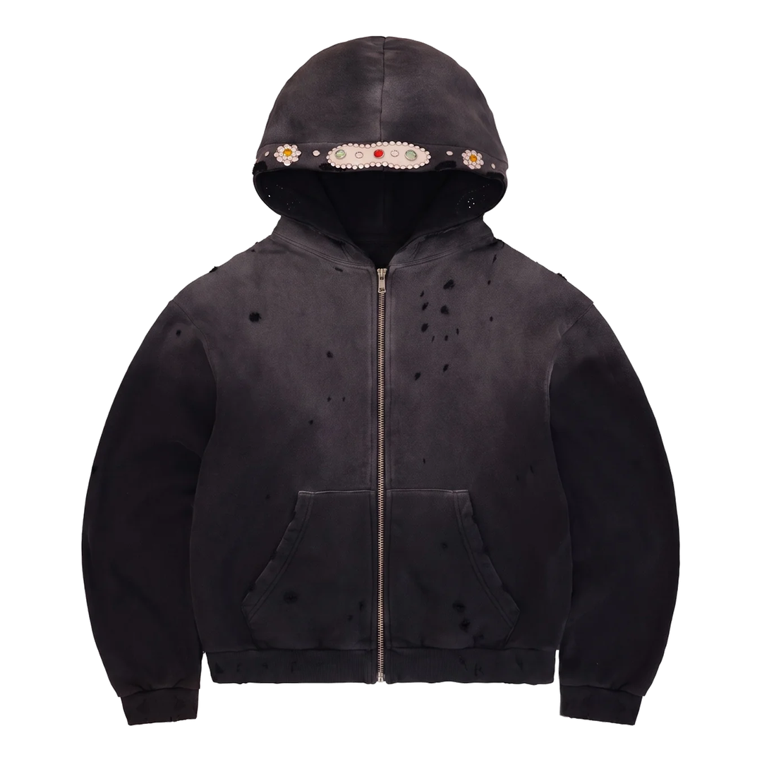 Bravest Studios Sapphire Zip Hoodie 'Black'