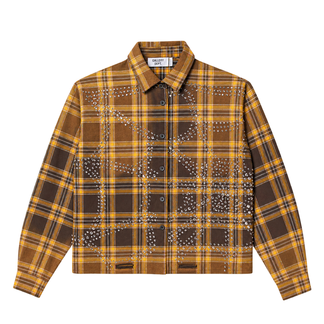 Vale Forever Chocolate Rhinestone Flannel