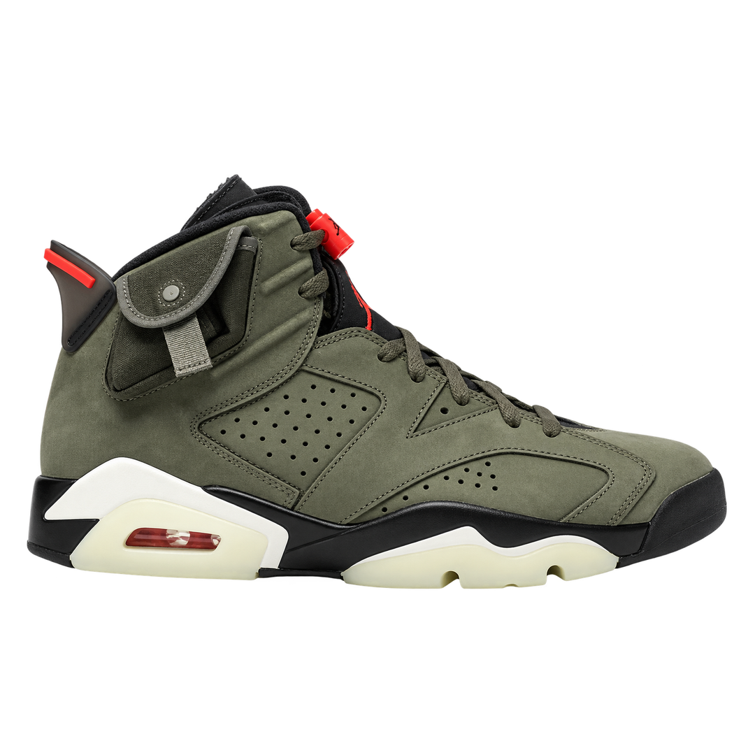 Air Jordan 6 x Travis Scott "Olive"